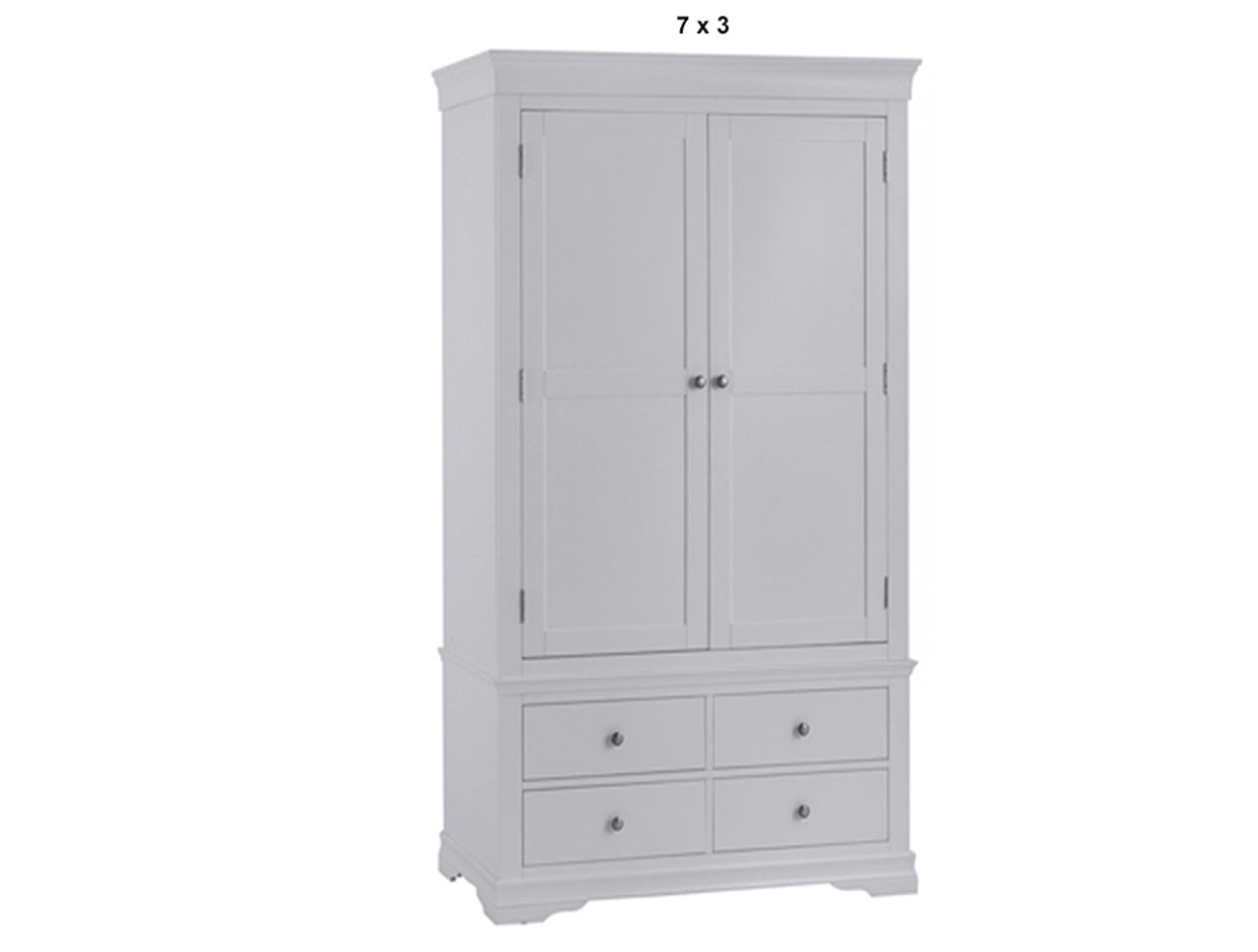 INVIGORATE (AUSSIE MADE) 2 DOOR / 4 DRAWER WARDROBE COLLECTION - ASSORTED PAINTED COLOURS - STARTING FROM $1399