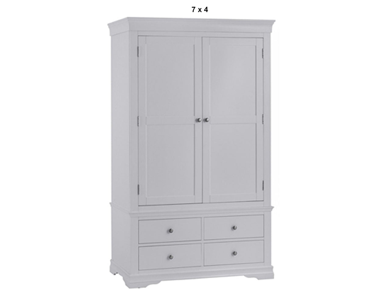 INVIGORATE (AUSSIE MADE) 2 DOOR / 4 DRAWER WARDROBE COLLECTION - ASSORTED PAINTED COLOURS - STARTING FROM $1399