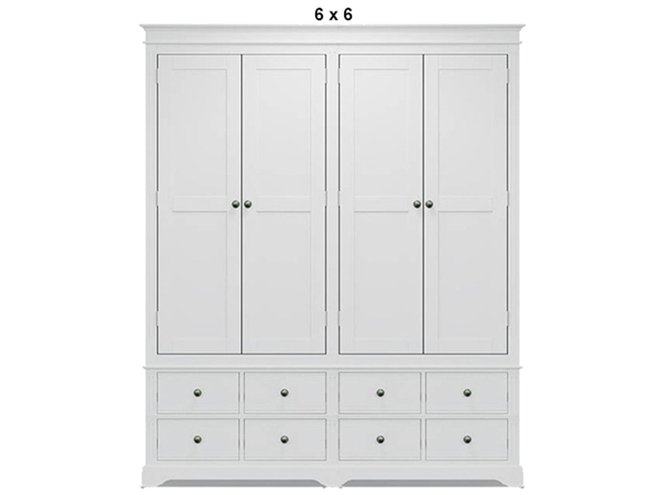 TORRIDGE (AUSSIE MADE) 4 DOOR / 8 DRAWER WARDROBE COLLECTION - ASSORTED PAINTED COLOURS - STARTING FROM $2999