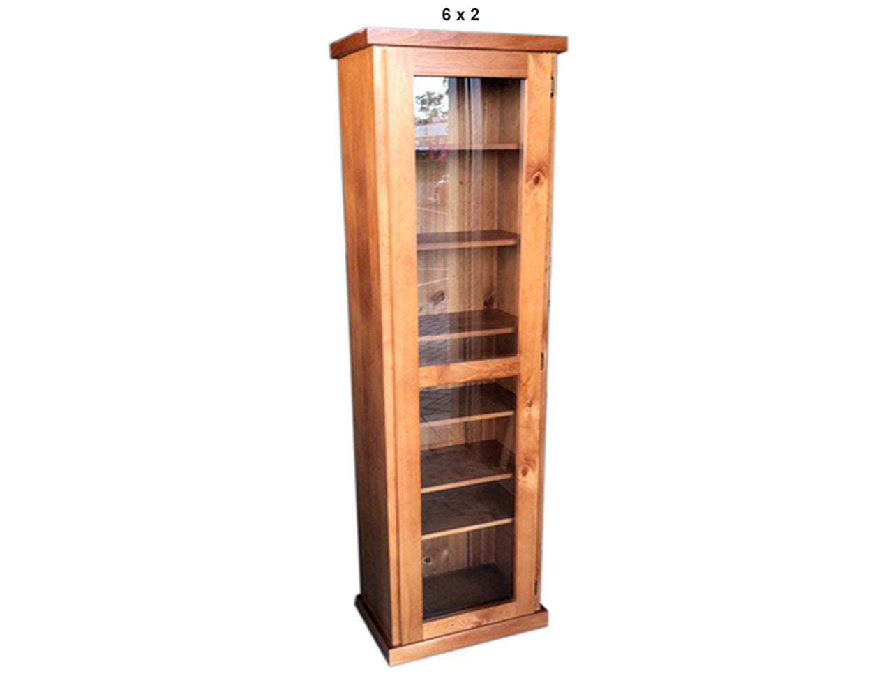 URBAN (AUSSIE MADE) FLAT TOP 1 DOOR SKINNY LIBRARY UNIT COLLECTION - ASSORTED STAINED COLOURS - STARTING FROM $699