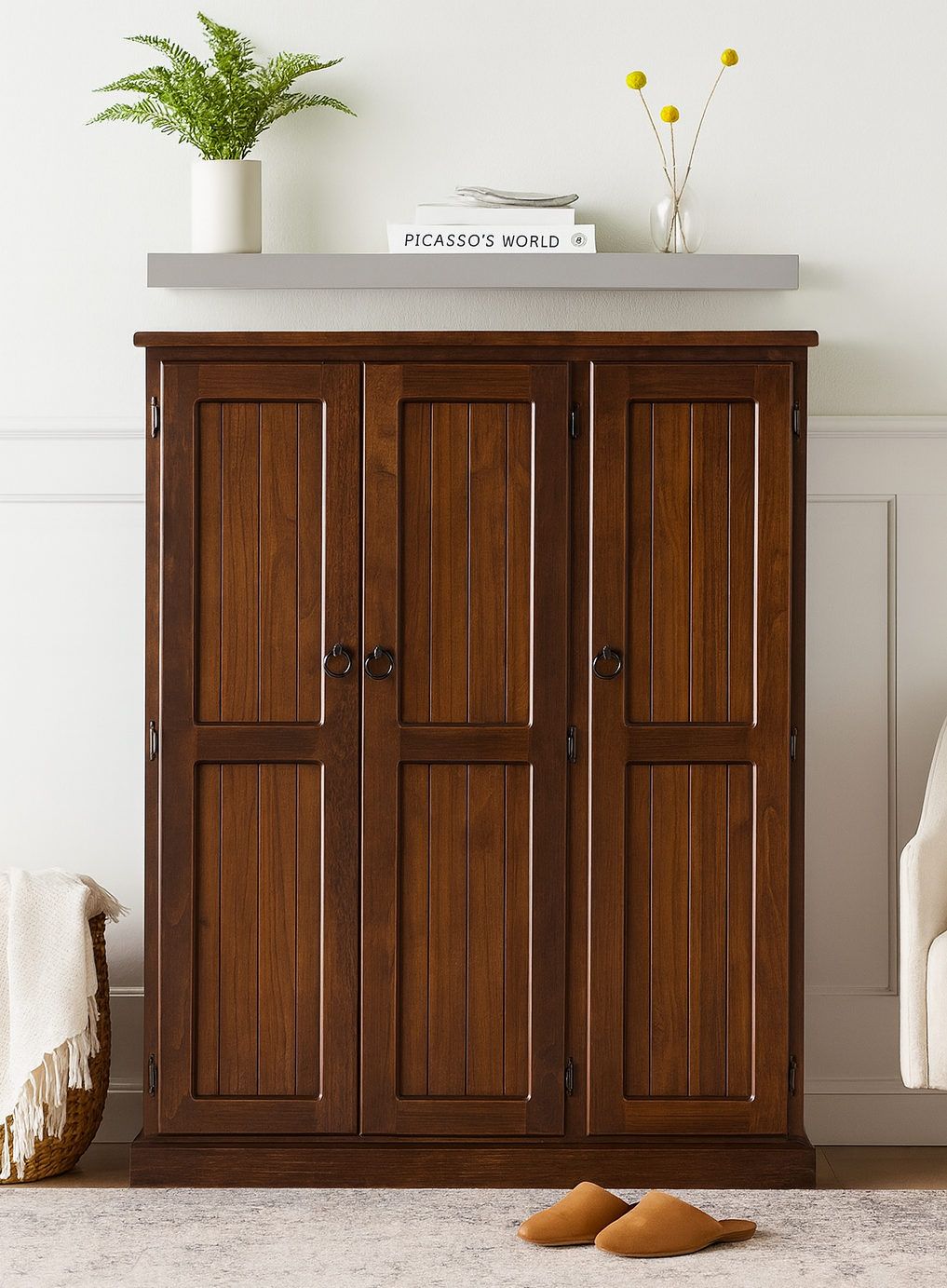 URBAN (AUSSIE MADE) FLAT TOP 3 DOOR SHOE CABINET COLLECTION - ASSORTED COLOURS - STARTING FROM $899 (Copy)