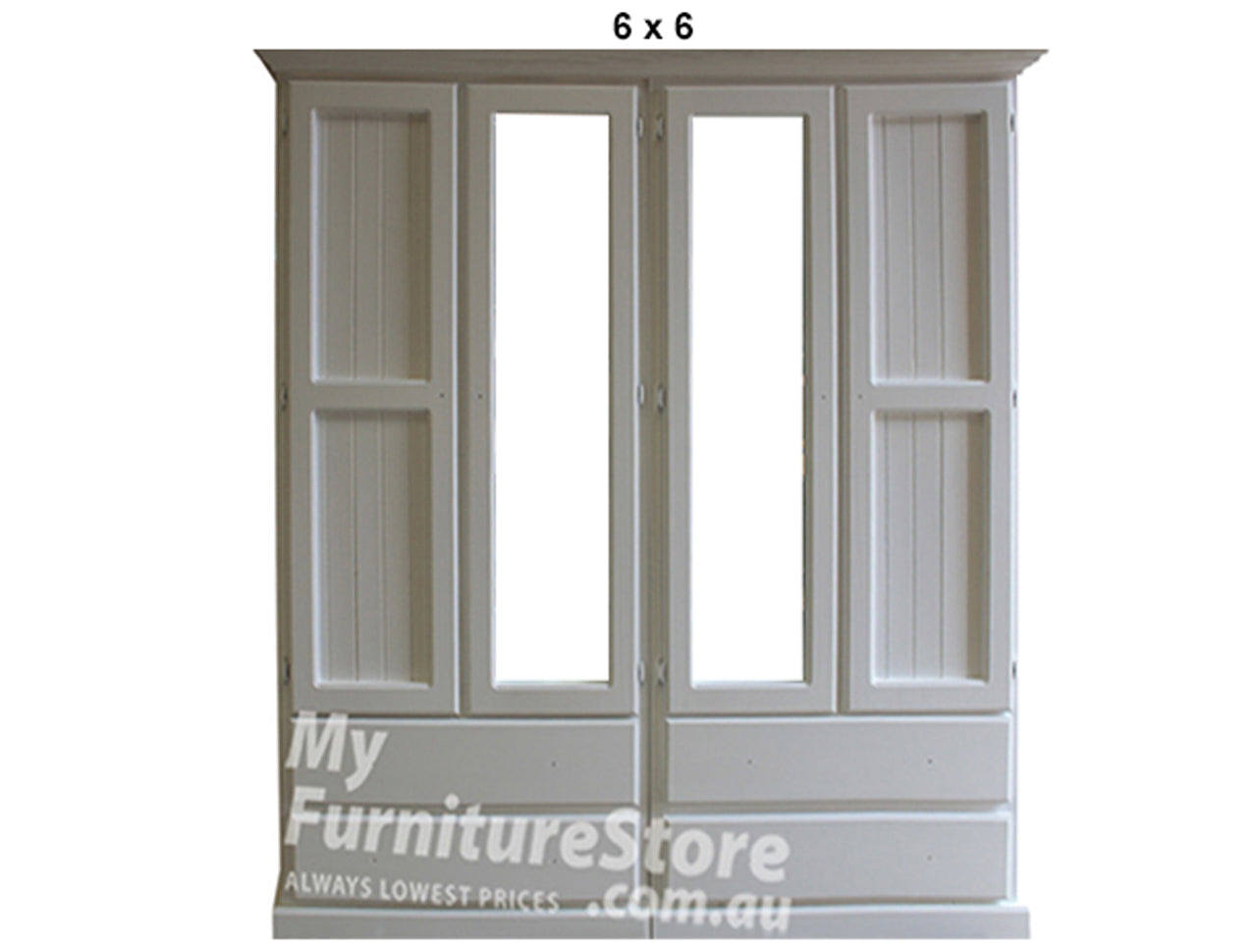 URBAN (AUSSIE MADE) MULTI WARDROBE WITH 4 DOOR AND 4 DRAWERS COLLECTION - ASSORTED PAINTED COLOURS - STARTING FROM $1999