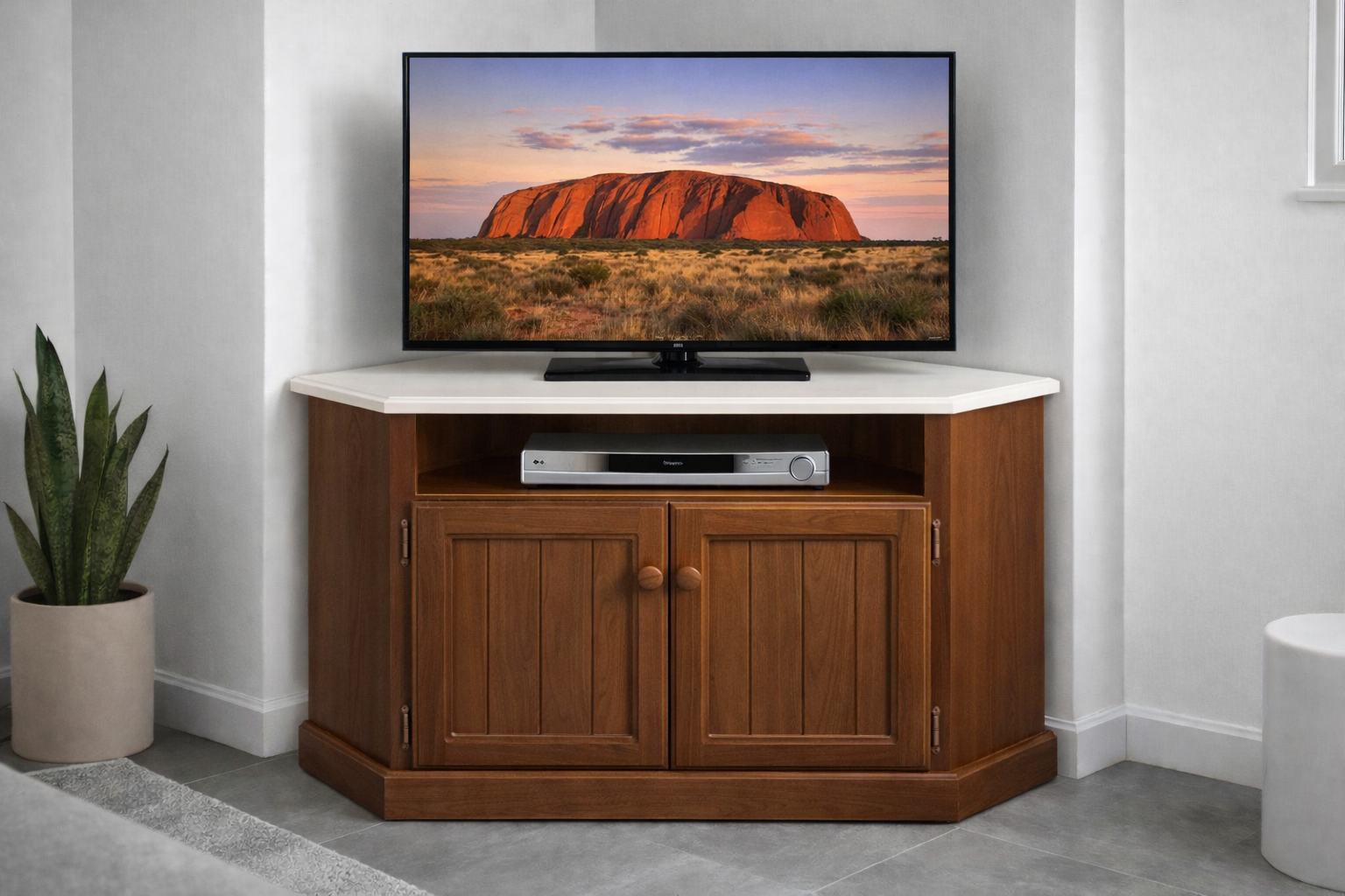 URBAN (AUSSIE MADE) CORNER TV ENTERTAINMENT UNIT COLLECTION - ASSORTED COLOURS - STARTING FROM $599