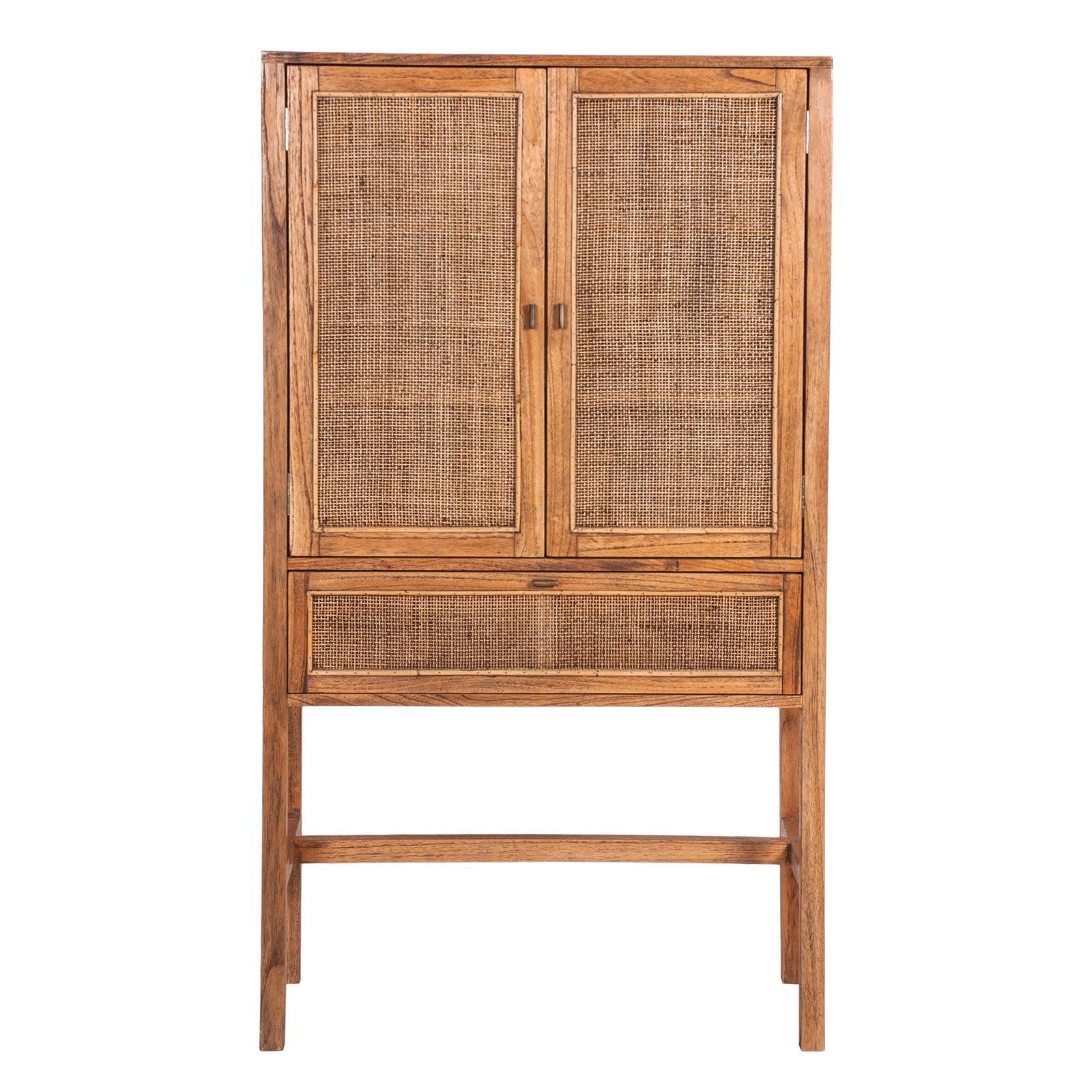 BELTANA TALL CABINET - 1600(L) x 900(W) - LIGHT TOBACCO