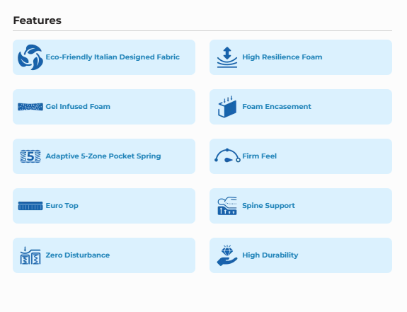 I-SLEEPEEZEE (HYBRID - AUSSIE DESIGN IMPORTED) TIGHT TOP BONNELL SPRING MATTRESS WITH  360 DEGREE EDGE SUPPORTS COLLECTION - FEEL: FIRM / MEDIUM / PLUSH - STARTING FROM $250