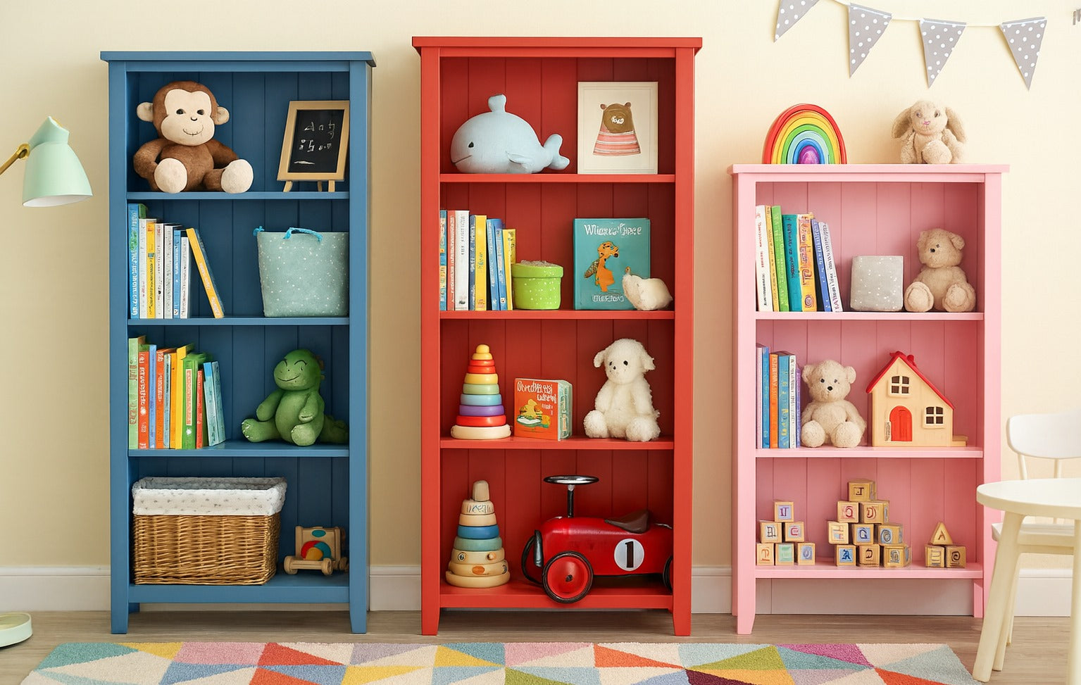 HIGHLINE BOOKCASES - KIDS