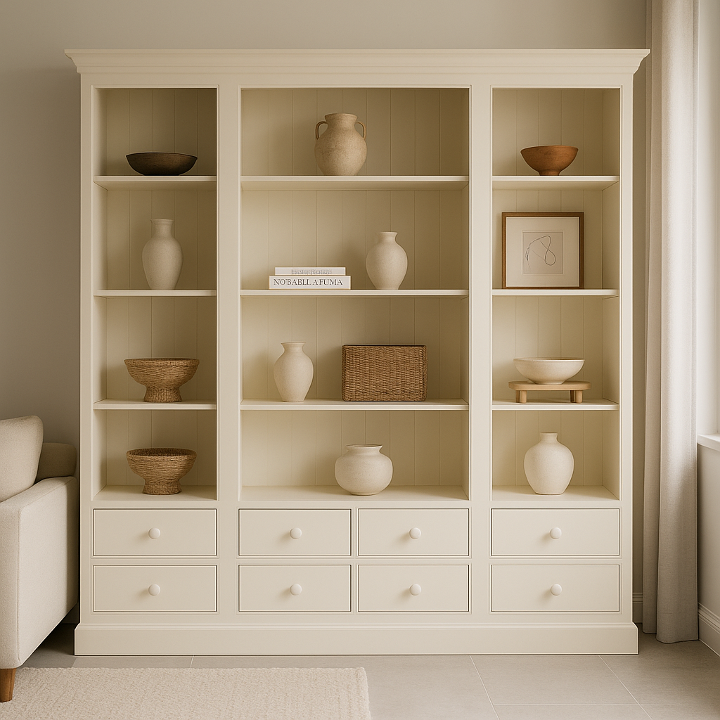 WYNBERG (AUSSIE MADE) HIGHLINE BOOKCASE PIGEON PAIRED COLLECTION - ASSORTED COLOURS - STARTING FROM $3499