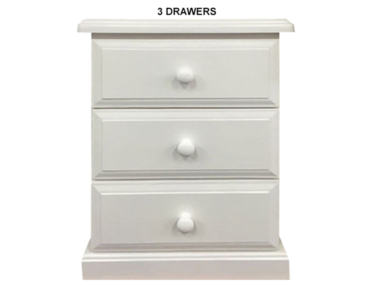 YORK (AUSSIE MADE) BEDSIDE TABLE COLLECTION - ASSORTED PAINTED COLOURS - STARTING FROM $399
