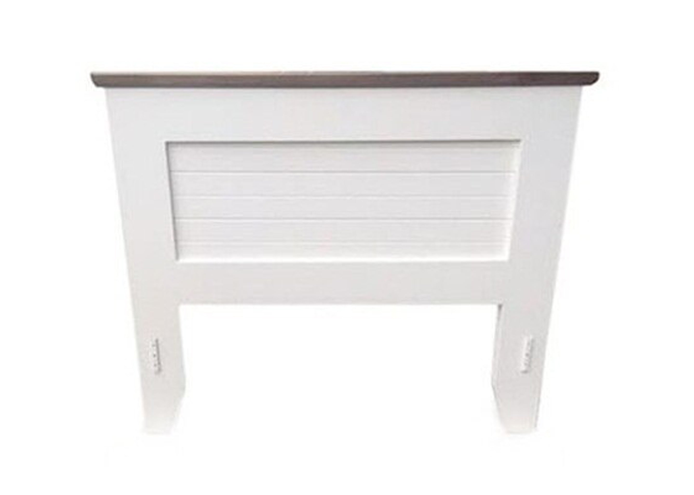 KING MANILLA BEDHEAD (AUSSIE MADE) - 1200(H) - TWO-TONED