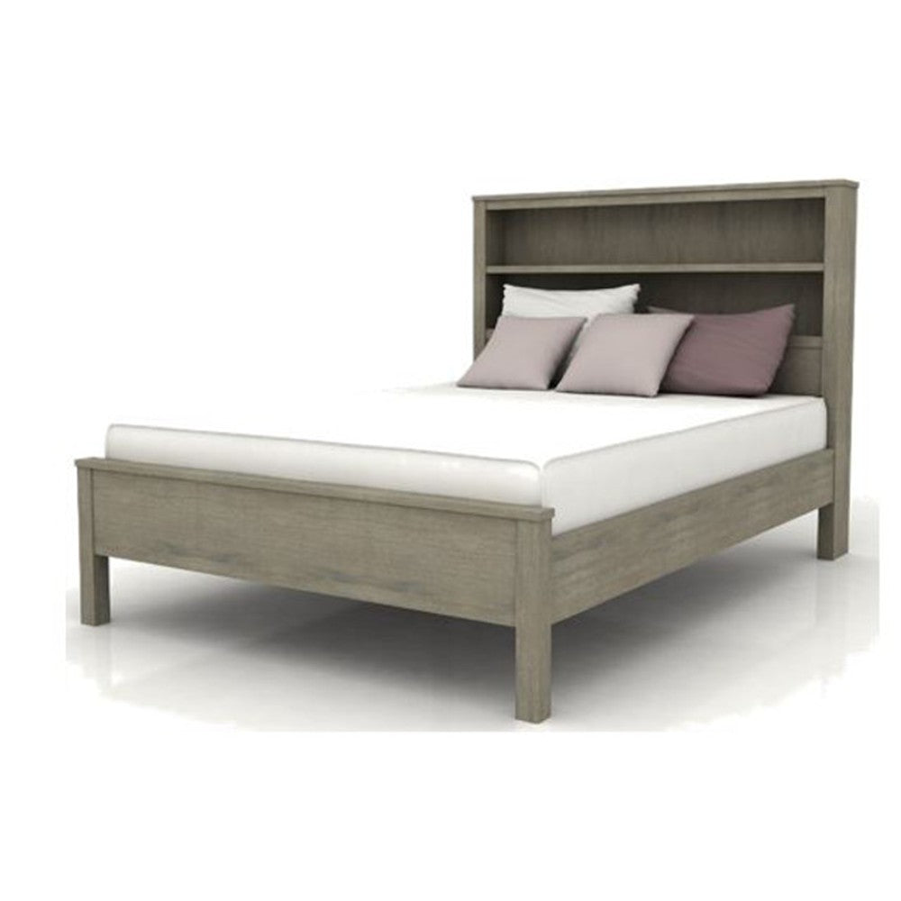 KENDALL (AUSSIE MADE) KING 3 PIECE (BEDSIDE) BEDROOM SUITE (BOOKCASE BED) - ASSORTED COLOURS