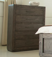 LINDSAY (AUSSIE MADE) DOUBLE OR QUEEN 6 PIECE (THE LOT) BEDROOM SUITE - ASSORTED STAINED COLOURS