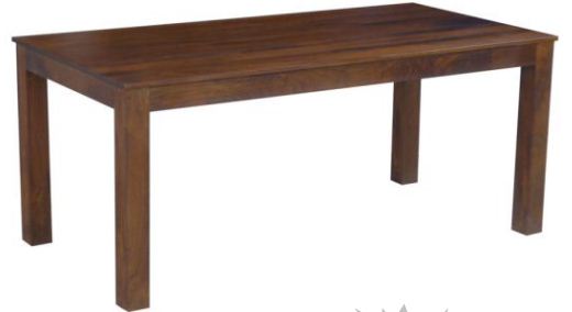 RUSTIC DINING TABLE (WORL-009-LH) - 1500(L) X 1500(W) - LIGHT HONEY